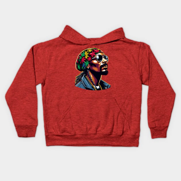 Snoop Dogg #6 Kids Hoodie by Review SJW Podcast